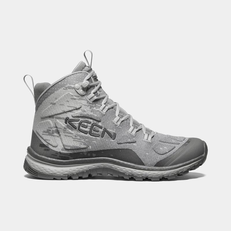 Keen ブーツ | キーンテラドラエボミッド トレッキング シューズ レディース グレー | 129347-EJO